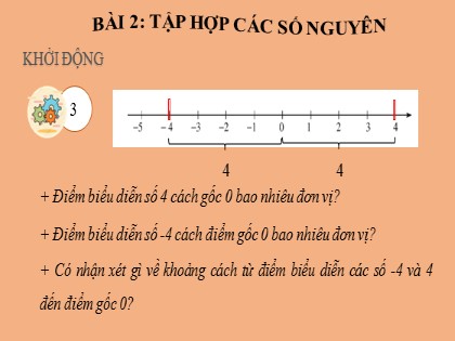 Bài giảng Toán Lớp 6 (Sách Cánh diều) - Đại số - Chương 2, Bài 2: Tập hợp các số nguyên (Tiết 2)