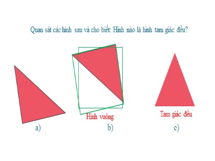 Bài giảng Toán học 6 (Kết nối tri thức với cuộc sống) - Tiết 44, Bài 18: Tam giác đều-hình vuông-lục giác đều (Tiết 2)