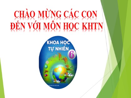 Giáo án Khoa học tự nhiên Lớp 6 - Tiết 1, Bài 1: Giới thiệu về khoa học tự nhiên - Sách Chân trời sáng tạo