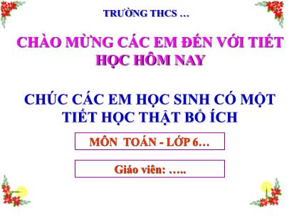 Bài giảng Toán 6 (Kết nối tri thức) - Bài 29: Tính toán với số thập phân