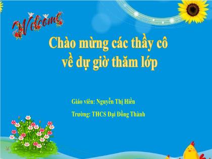Bài giảng Toán 6 (Kết nối tri thức) - Tiết 30, Bài 14: Phép cộng, phép trừ số nguyên - Nguyễn Thị Hiền