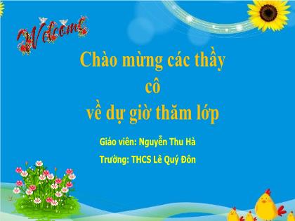 Bài giảng Toán 6 (Kết nối tri thức) - Tiết 48: Luyện tập chung - Nguyễn Thu Hà