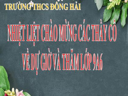 Bài giảng Toán 6 (Kết nối tri thức) - Bài 3: Giải hệ phương trình bằng phương pháp thế (Tiết 1) - Trường THCS Vạn Sơn