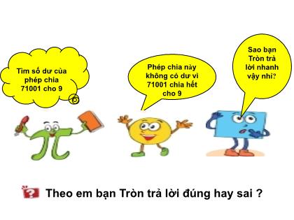 Bài giảng Toán 6 (Kết nối tri thức) - Bài 9: Dấu hiệu chia hết (Tiết 2) - Trường THCS Quán Toan