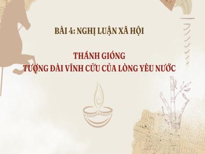 Kế hoạch bài dạy Ngữ văn 6 (Kết nối tri thức) - Bài 4: Thánh Gióng. Tượng đài vĩnh cửu của lòng yêu nước - Trường THCS Nguyễn Chuyên Mỹ