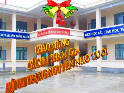 Mẫu Slide PowerPoint Chương trình rung chuông vàng